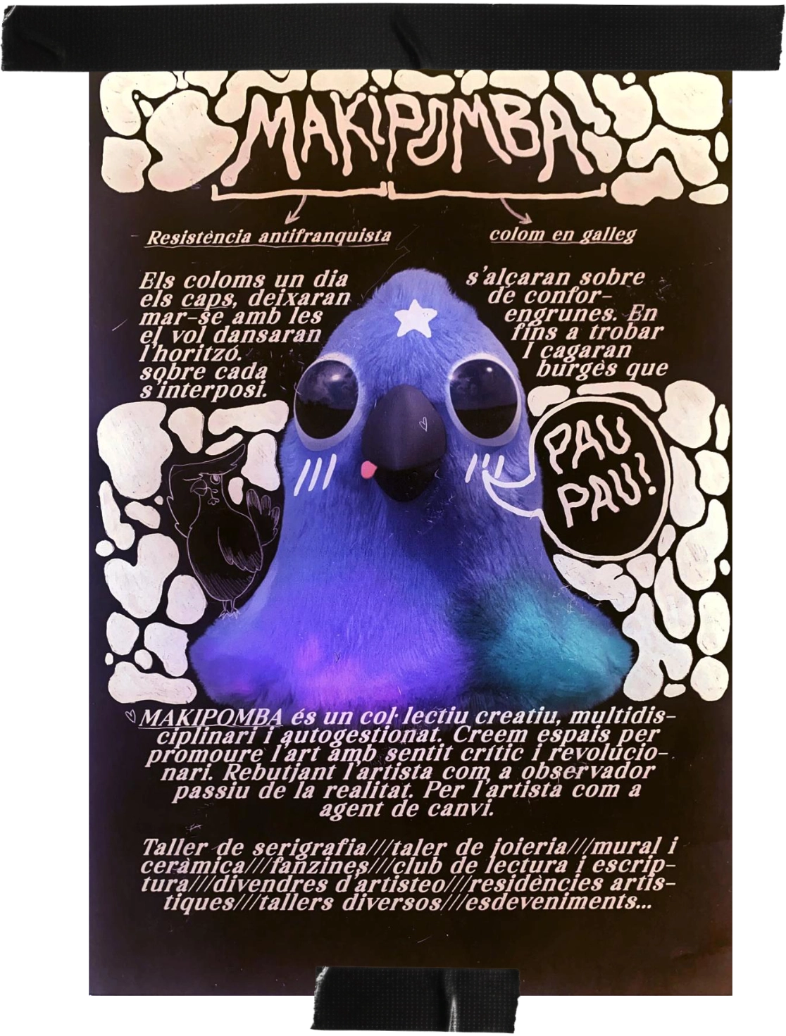 Cartell informatiu Makipomba