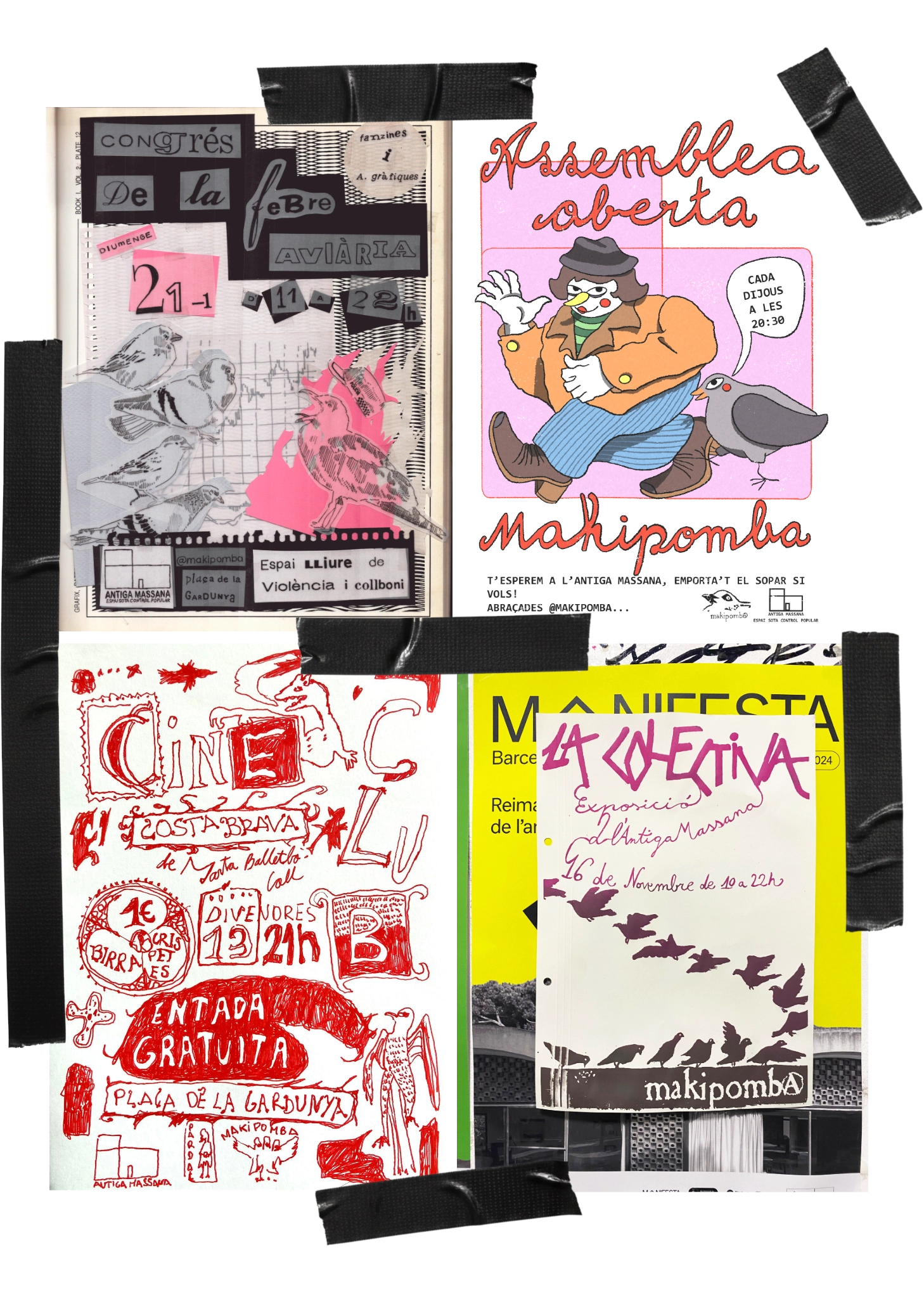 Recull de cartells col·lectius